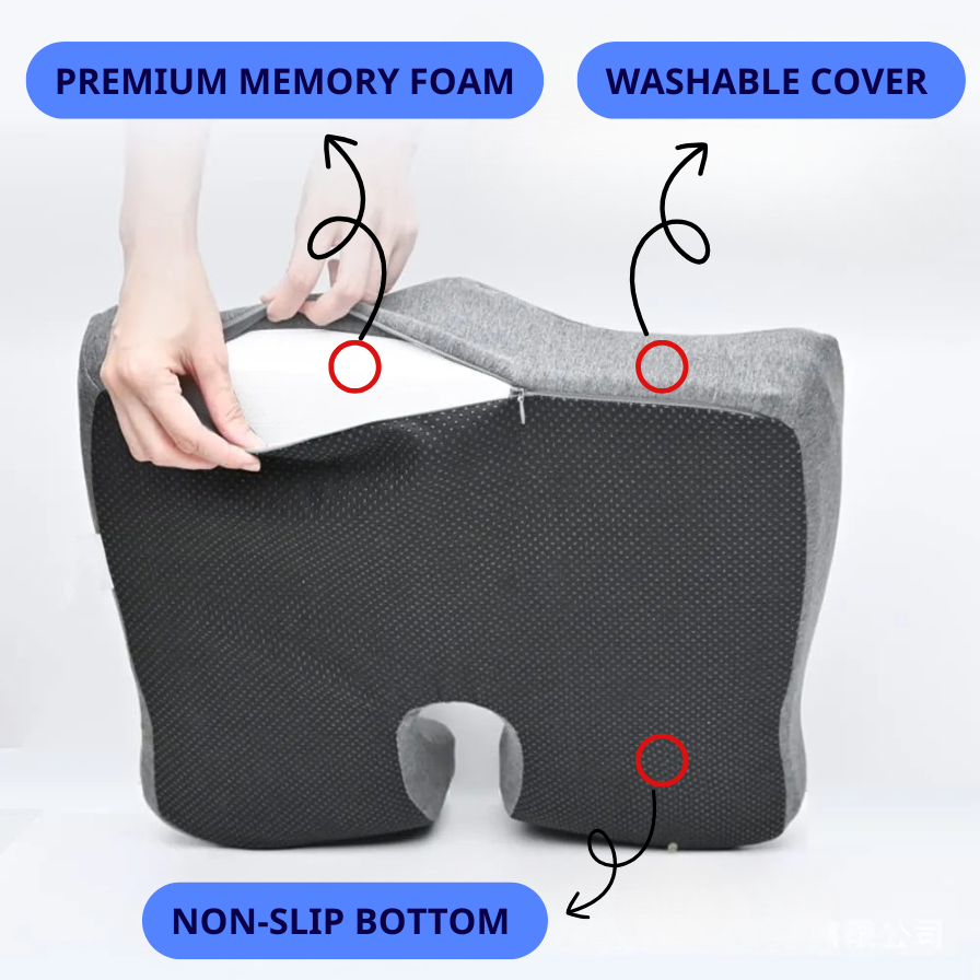 Premium Orthopedic Seat Cushion