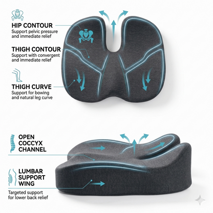 Premium Orthopedic Seat Cushion