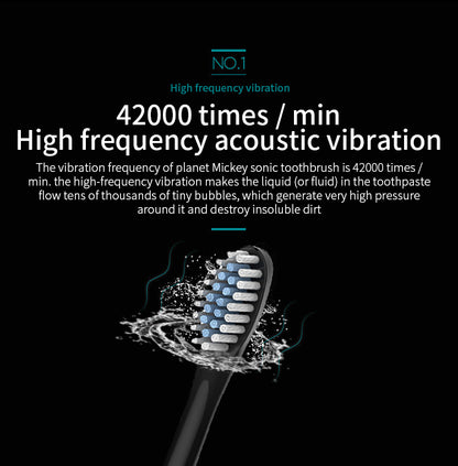 Smart Ultrasonic Electric Toothbrush