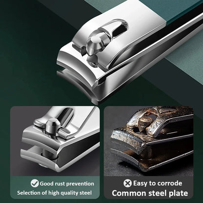 Nail Clippers with Leather Bag